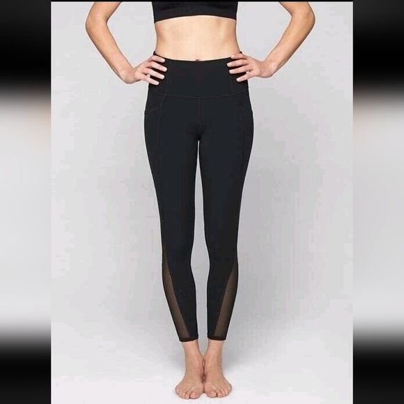 Athleta ULTRA HI-RISE Intuition Black 7/8 Tight Leggings S #778228 - Picture 2 of 11